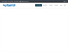 Tablet Screenshot of marascocasa.it